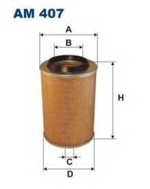 Фильтр воздушный Filtron для MB 100 88-96 Фильтр воздушный Filtron для MB 100 88-96