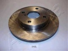 Диск тормозной передний вентилируемый Ashika для Mazda 323 BG 1.6 / 1.8 89-98 235x18x4