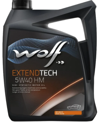 Масло моторное Wolf для Wolf Extendtech 5W40 HM 5Л