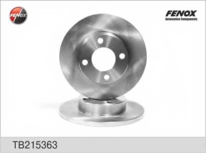 Диск тормозной передний не вентилируемый FENOX для Audi 100 >83 / A80 86-91 256x13x4