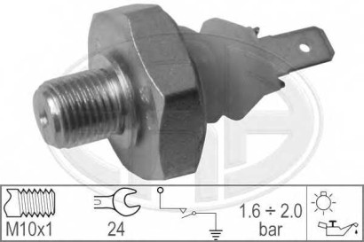 Датчик давления масла ERA для Audi / VW M10x1mm / 1.6-2.0 BAR