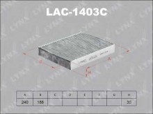 Фильтр салона Lynx для Ford Fusion (2002>) УГОЛЬНЫЙ Фильтр салона Lynx для Ford Fusion (2002>) УГОЛЬНЫЙ