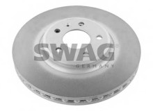 Диск тормозной передний вентилируемый SWAG для Audi A4[B8] (2007>) / A5 / S5 (2008>) / Q5 (2008>)
