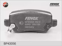 Колодки тормозные задние дисковые комплект FENOX для Opel Astra G / Zafira F75 98> ТОРМОЗНАЯ СИСТЕМА Lucas