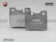 Колодки тормозные задние дисковые комплект FENOX для Mercedes Benz W124 / W126 / W210