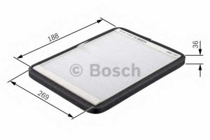 Фильтр салона BOSCH для Volvo F / FL