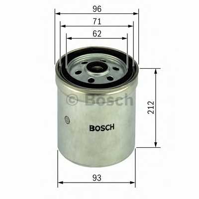 Фильтр топливный BOSCH для Volvo Truck FH12 (1993-1999)
