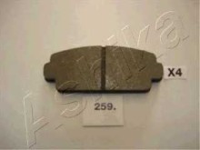 Колодки тормозные передние комплект Ashika для Toyota Previa (2.4 4WD) 90-00 Колодки тормозные передние комплект Ashika для Toyota Previa (2.4 4WD) 90-00