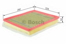 Фильтр воздушный BOSCH для Opel Astra G 2.2 16V Фильтр воздушный BOSCH для Opel Astra G 2.2 16V