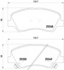 Колодки тормозные передние комплект Textar для Hyundai Solaris (2010>) RIO (2011>) Sangsin Bosch Metaco C ОТВЕРСТИЯМИ ПОД ПРУЖИНЫ Колодки тормозные передние комплект Textar для Hyundai Solaris (2010>) RIO (2011>) Sangsin Bosch Metaco C ОТВЕРСТИЯМИ ПОД ПРУЖИНЫ
