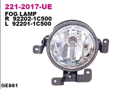 Фара противотуманная правая Depo для Hyundai Getz (2006>)