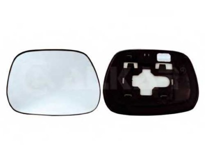 Стекло зеркала электрического левого Alkar для Toyota Corollaverso (2001-2004) / RAV 4 (2000-2005)