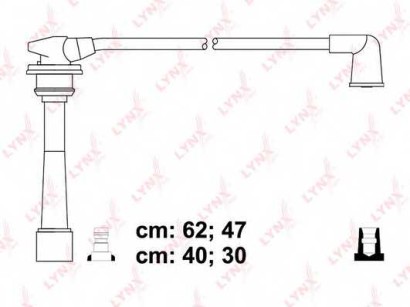 Провода высокого напряж. комплект Lynx для Elantra (2000-2005) 1.6 16V