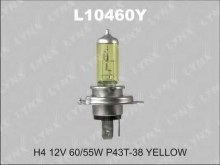 Лампа Lynx H4 12V-60 / 55W+30% всепогодная P43t