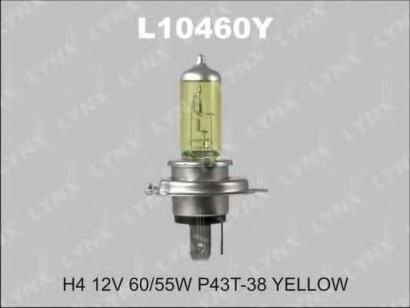 Лампа Lynx H4 12V-60 / 55W+30% всепогодная P43t