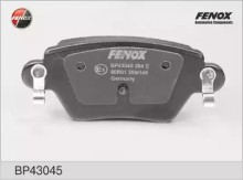 Колодки тормозные задние дисковые комплект FENOX для Ford Europa Mondeo III (2000-2007)