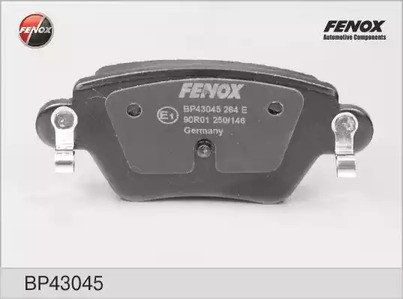 Колодки тормозные задние дисковые комплект FENOX для Ford Europa Mondeo III (2000-2007)