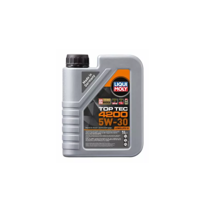 Масло моторное Liqui Moly для синтетическое моторное масло Liqui moly TOP TEC 4200 5W-30 A3 / B4 1L