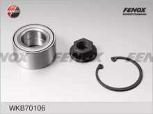 Подшипник ступицы (комплект) FENOX для Focus I,FIESTA / Fusion 2002> с ABS Подшипник ступицы (комплект) FENOX для Focus I,FIESTA / Fusion 2002> с ABS