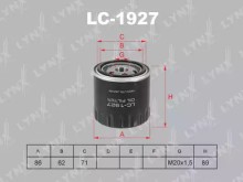 Фильтр масляный Lynx для Nissan Navara (D40) / Pathfinder (R51M) / Renault Lagu Фильтр масляный Lynx для Nissan Navara (D40) / Pathfinder (R51M) / Renault Lagu