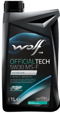Масло моторное Wolf для Wolf Officialtech 5W30 Ms-F 1Л