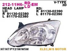 Фара правая Depo для Corolla E12 (2004-2006) Хетчбек Фара правая Depo для Corolla E12 (2004-2006) Хетчбек