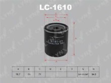 Фильтр масляный Lynx для Ford Focus I / II / III 1.4-1.6 Фильтр масляный Lynx для Ford Focus I / II / III 1.4-1.6