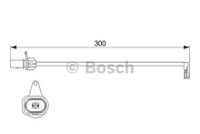 Датчик износа колодок BOSCH для Audi A5 / S5 (2008>)