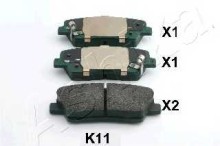Колодки тормозные задние дисковые комплект Ashika для Kia Mohave (2009>) / Hyundai Santa FE (CM) Колодки тормозные задние дисковые комплект Ashika для Kia Mohave (2009>) / Hyundai Santa FE (CM)