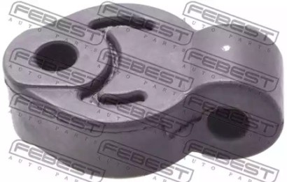 Резинка подвеса глушителя FEBEST для Citroen C-Crosser / Peugeot 4007 (2008>)