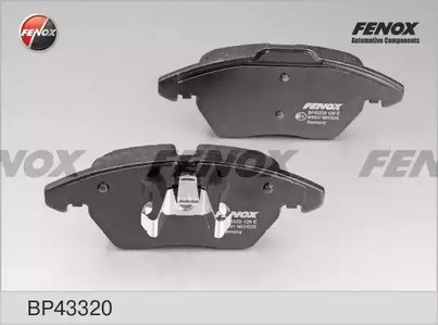 Колодки тормозные передние комплект FENOX для Peugeot 307 (2001-2007) / 308 2007>