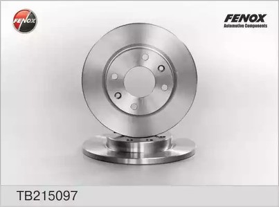 Диск тормозной передний не вентилируемый FENOX для Sitroen Xsara / Peugeot 206 / 306 247x13x4