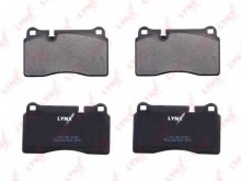 Колодки тормозные передние комплект Lynx для VW Touareg (7LA, 7L6, 7L7) (2002>) место под датчик износа слева