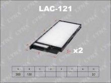 Фильтр салона Lynx для Land Cruiser (100) (1998-2007) НЕ УГОЛЬНЫЙ Фильтр салона Lynx для Land Cruiser (100) (1998-2007) НЕ УГОЛЬНЫЙ