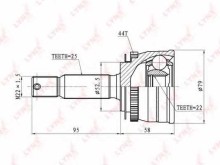 ШРУС наружный передний Lynx для Toyota Camry V40 (2006>) c ABS (26X62X30)
