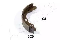 Колодки барабанные комплект Ashika для Mazda 323 98> 1.4-2.0
