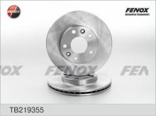 Диск тормозной передний вентилируемый FENOX для Renault Duster (2012>) 269 мм