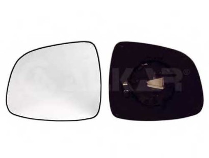 Стекло зеркала электрического правого Alkar для Suzuki SX4 (2006>) Right, glass+holder, convex, heated,