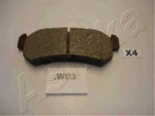 Колодки тормозные задние дисковые комплект Ashika для Chevrolet Lacetti (2004>) ДО 2007 ГОДА Колодки тормозные задние дисковые комплект Ashika для Chevrolet Lacetti (2004>) ДО 2007 ГОДА