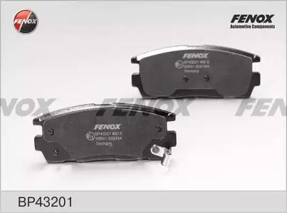 Колодки тормозные задние дисковые комплект FENOX для Opel Antara / Chevrolet Captiva