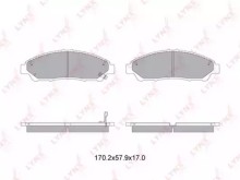 Колодки тормозные передние комплект Lynx для Honda Pilot (2008>) / Acura MDX (2007>) Колодки тормозные передние комплект Lynx для Honda Pilot (2008>) / Acura MDX (2007>)