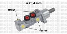 Цилиндр тормозной главный Metelli для VW Transporter T4 91> D=25.40mm / без ABS Цилиндр тормозной главный Metelli для VW Transporter T4 91> D=25.40mm / без ABS