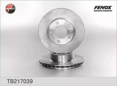 Диск тормозной передний вентилируемый FENOX для Fiat Ducato (2002-2006) 280x24, 5Х118