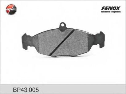 Колодки тормозные передние комплект FENOX для Opel Astra / Corsa