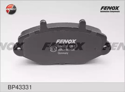 Колодки тормозные передние комплект FENOX для Ford Transit (1994-2000)