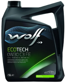 Масло моторное Wolf для Wolf Ecotech 0W30 FE 5Л Масло моторное Wolf для Wolf Ecotech 0W30 FE 5Л