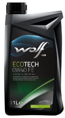 Масло моторное Wolf для Wolf Ecotech 0W40 FE 1Л Масло моторное Wolf для Wolf Ecotech 0W40 FE 1Л