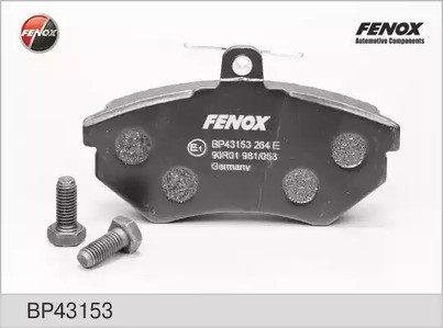 Колодки тормозные передние комплект FENOX для VW Golf II / III / Passat B3 / B4