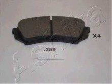 Колодки тормозные задние дисковые комплект Ashika для Toyota Land Cruiser 100 98> Колодки тормозные задние дисковые комплект Ashika для Toyota Land Cruiser 100 98>