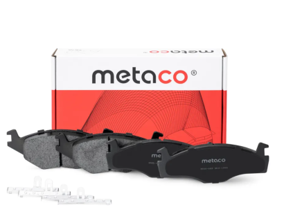 Колодки тормозные передние комплект Metaco для Hyundai H100 93-00 P 2.4 / 2.5D, 2.5D